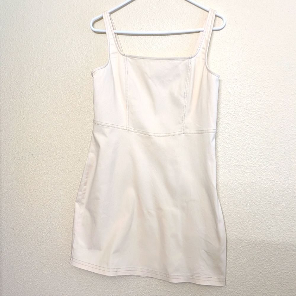 Hollister Elegant Cream Slip Dress Women's Size Large